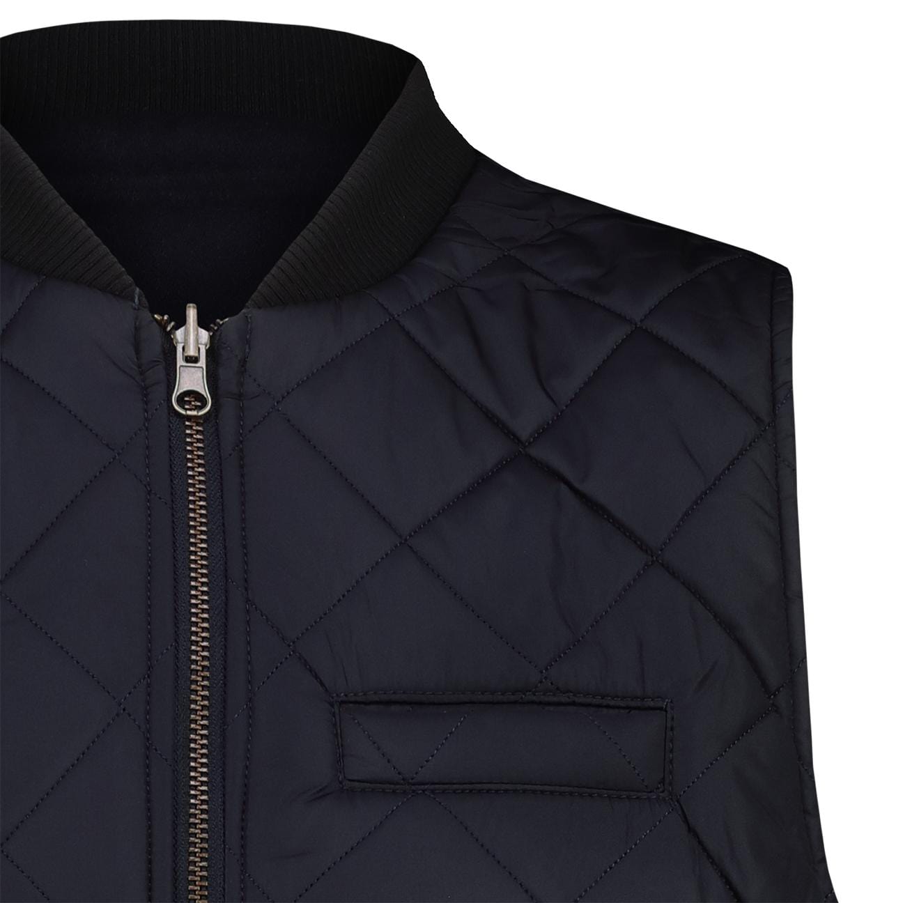 BL'KER Gilet uomo reversibile Blue