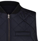 BL'KER Gilet uomo reversibile Blue