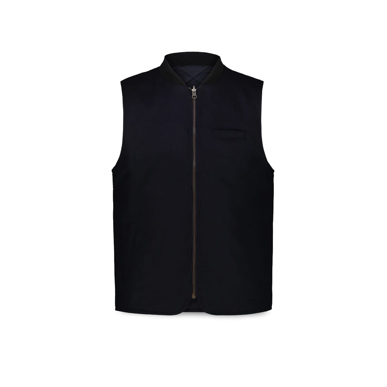 BL'KER Gilet uomo reversibile Blue