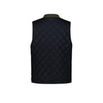 BL'KER Gilet uomo reversibile Verde