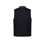 BL'KER Gilet uomo reversibile Verde