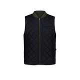 BL'KER Gilet uomo reversibile Verde