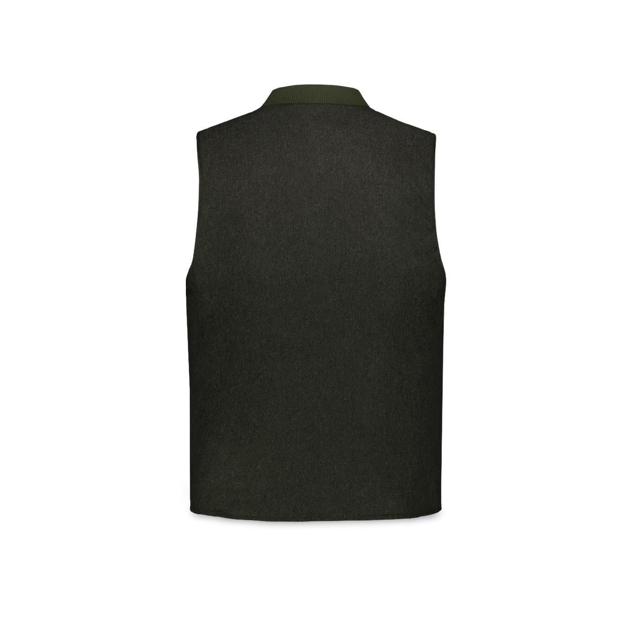 BL'KER Gilet uomo reversibile Verde
