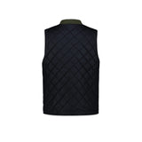 BL'KER Gilet uomo reversibile Verde