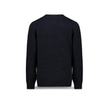 BL'KER Maglia da uomo in Shetland Blue