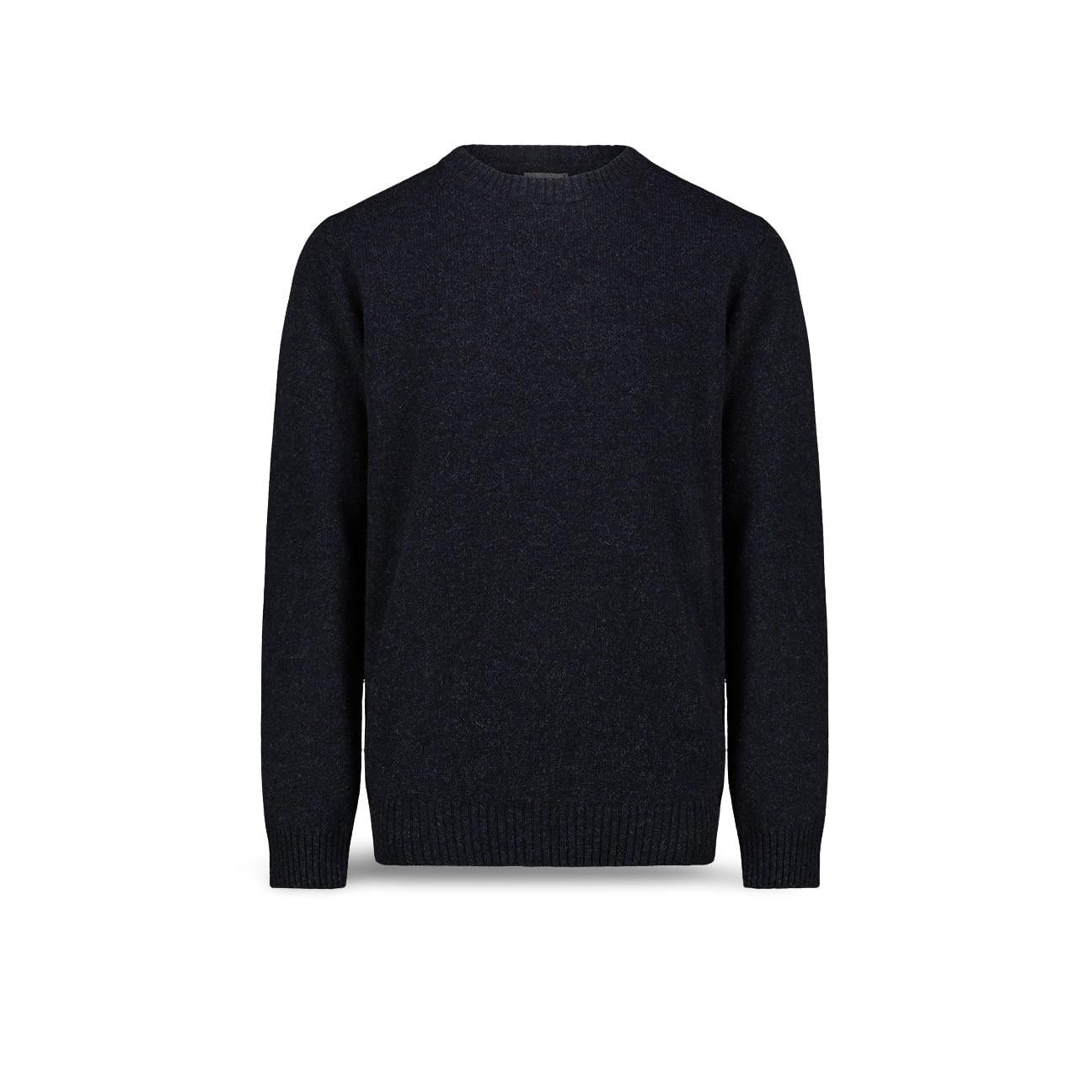 BL'KER Maglia da uomo in Shetland Blue