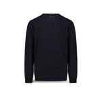 BL'KER Maglia da uomo in Shetland Blue