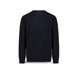 BL'KER Maglia da uomo in Shetland Blue