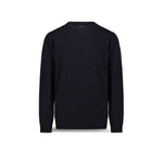 BL'KER Maglia da uomo in Shetland Blue