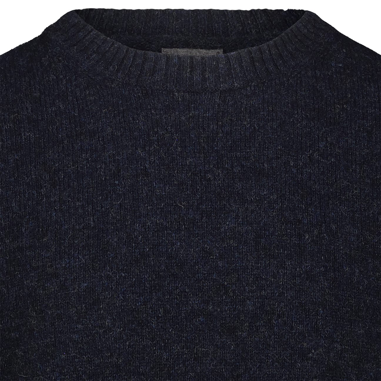 BL'KER Maglia da uomo in Shetland Blue