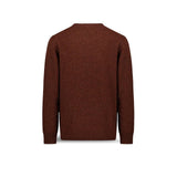 BL'KER Maglia da uomo in Shetland Coccio