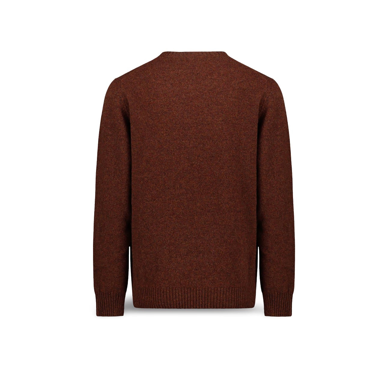 BL'KER Maglia da uomo in Shetland Coccio