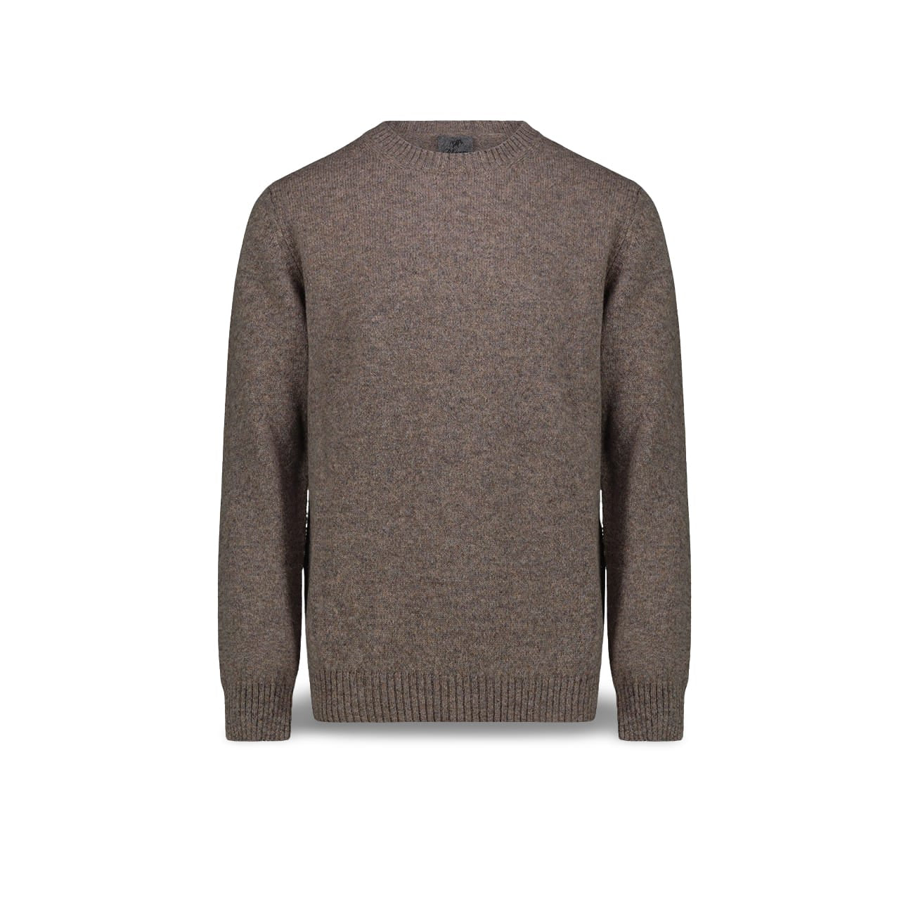 BL'KER Maglia da uomo in Shetland Sand