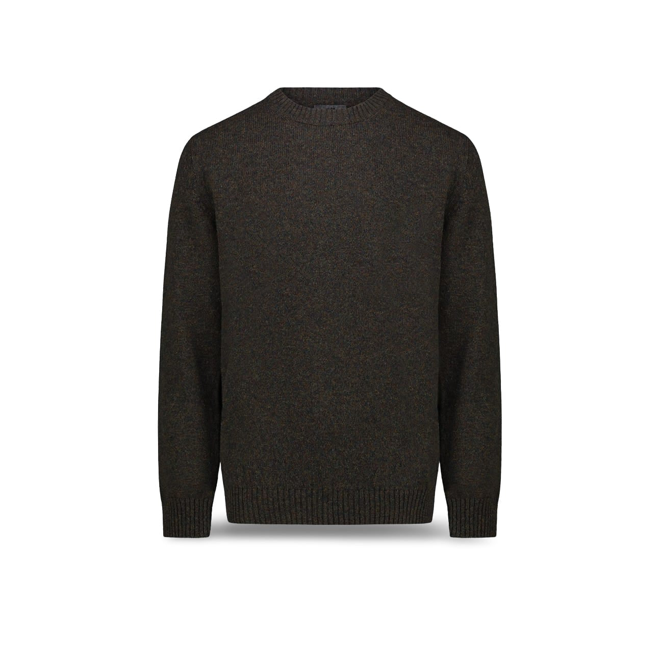 BL'KER Maglia da uomo in Shetland Verde