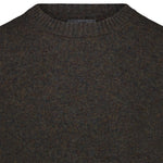 BL'KER Maglia da uomo in Shetland Verde