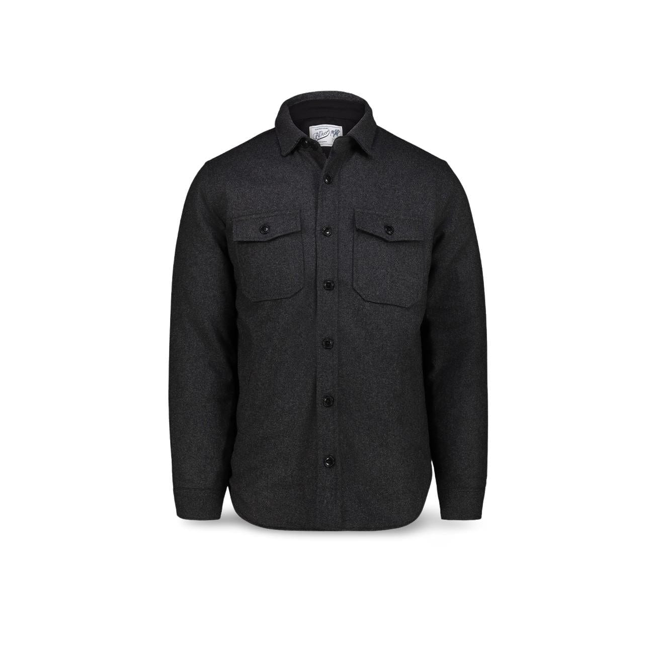 BL'KER Overshirt uomo Hunter Grigio