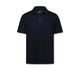 BL'KER Polo uomo in cotone fiammato Blue