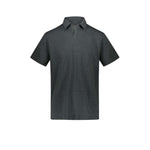 BL'KER Polo uomo in cotone Nero Lavato