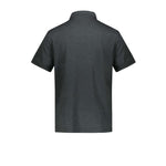 BL'KER Polo uomo in cotone Nero Lavato