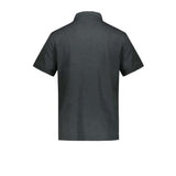 BL'KER Polo uomo in cotone Nero Lavato