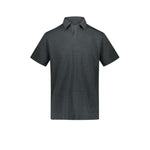 BL'KER Polo uomo in cotone Nero Lavato