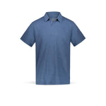 BL'KER Polo uomo in cotone Royal