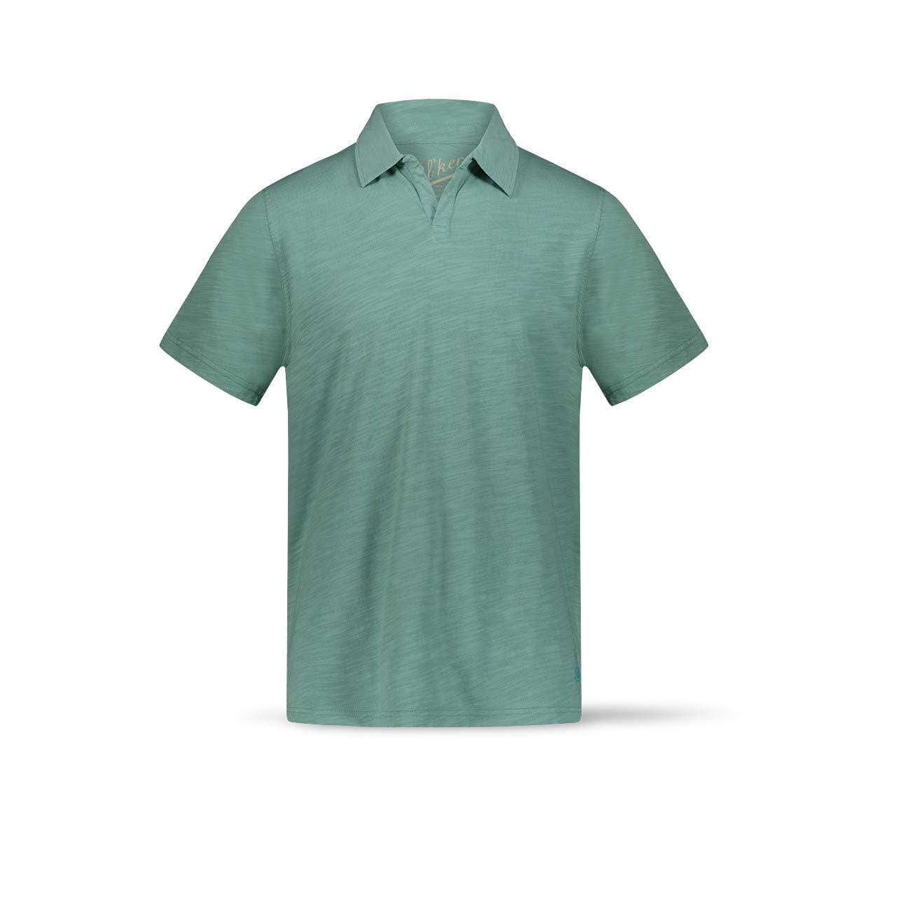 BL'KER Polo uomo in cotone Turchese