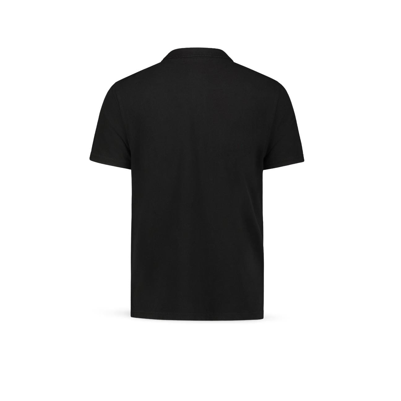 BL'KER Polo uomo in piquet Nero