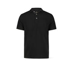 BL'KER Polo uomo in piquet Nero