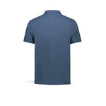 BL'KER Polo uomo in piquet Royal