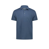 BL'KER Polo uomo in piquet Royal