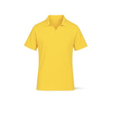 BL'KER Polo uomo senza bottoni in jersey Giallo