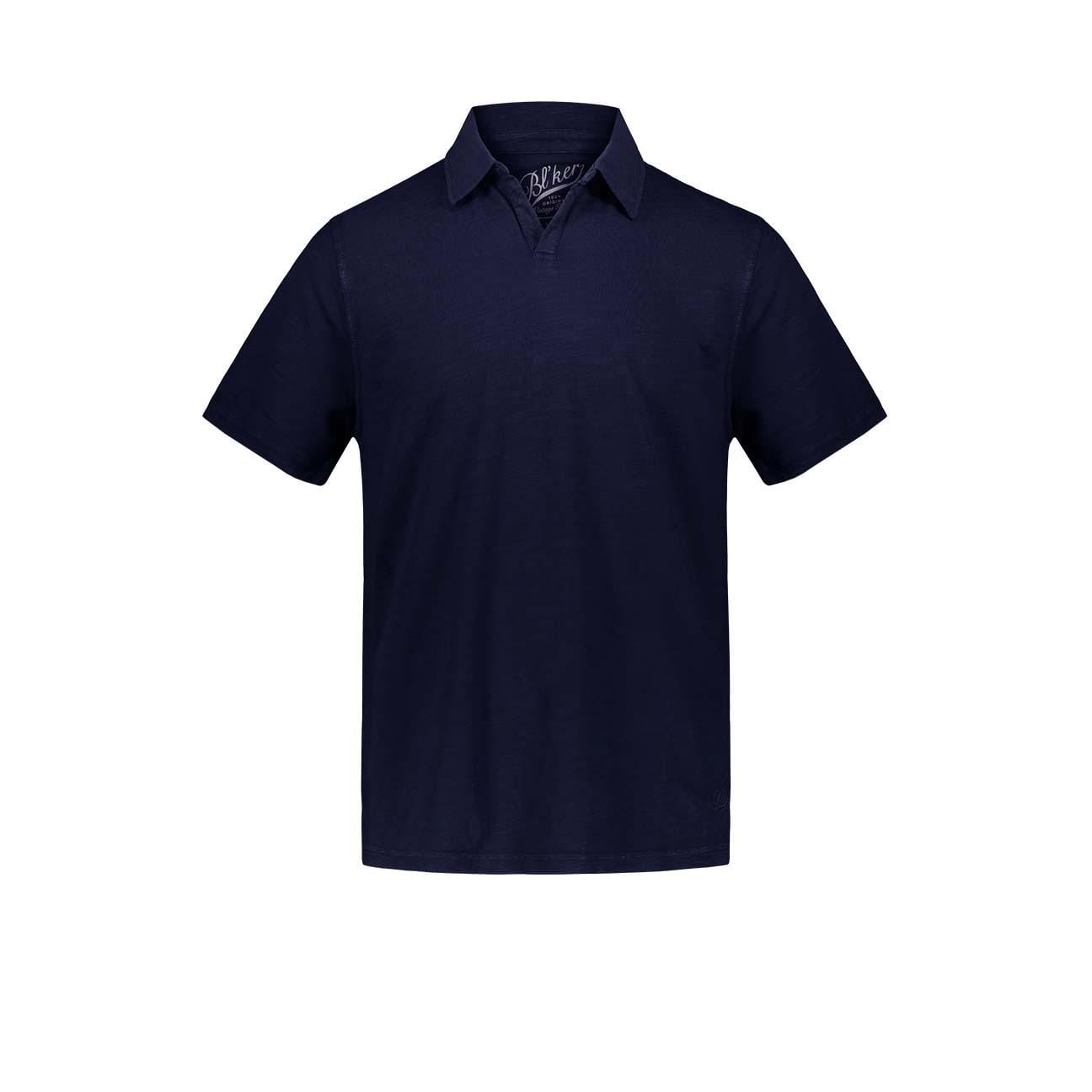 BL'KER Polo uomo Skipper in cotone Blue