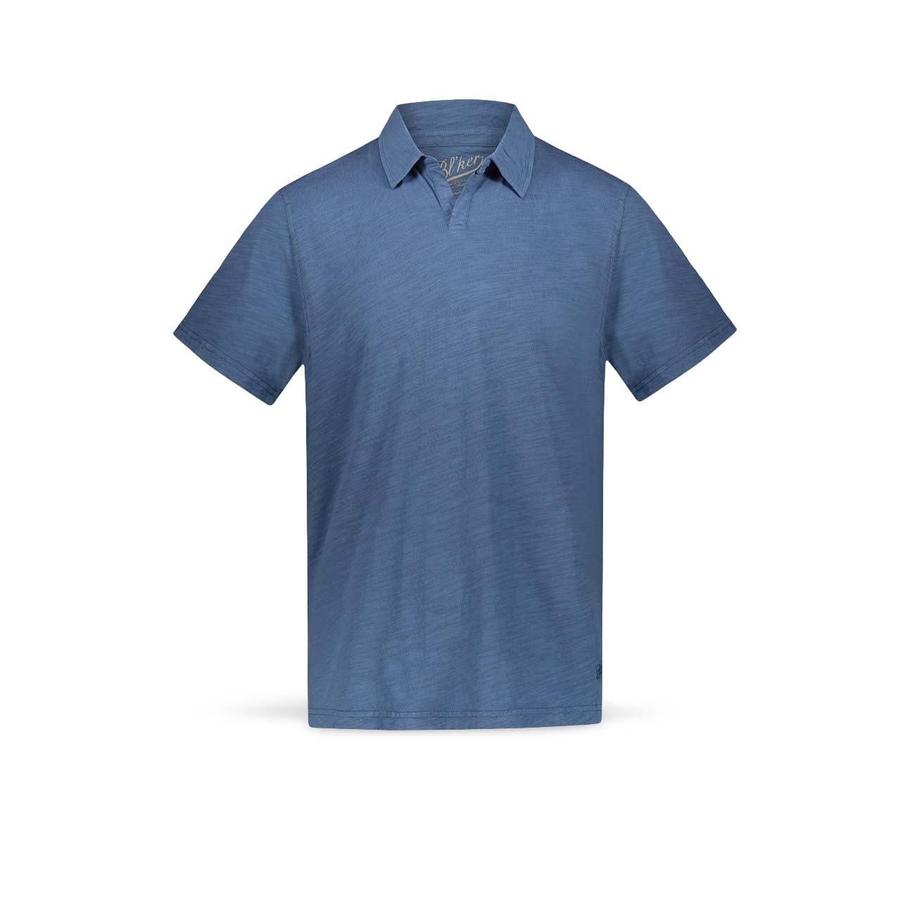 BL'KER Polo uomo Skipper in cotone  Royal