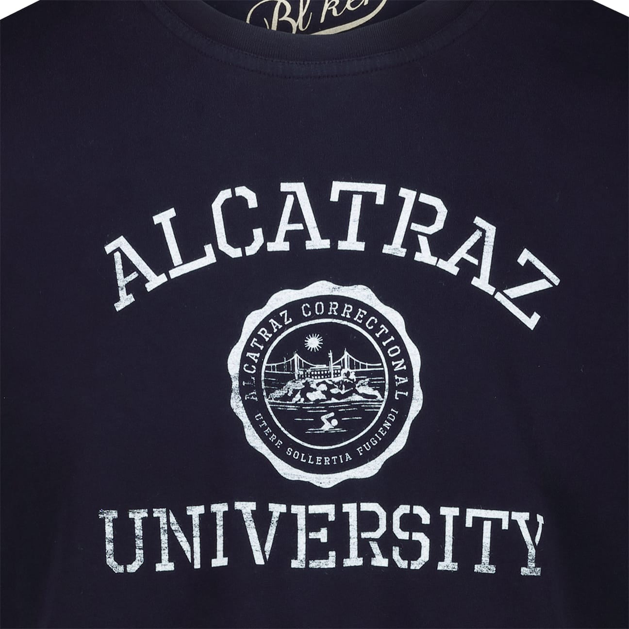 BL'KER T-Shirt da uomo con grafica Blue