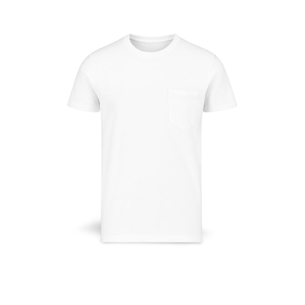 BL'KER T-Shirt uomo Casco Bay fiammata Bianco