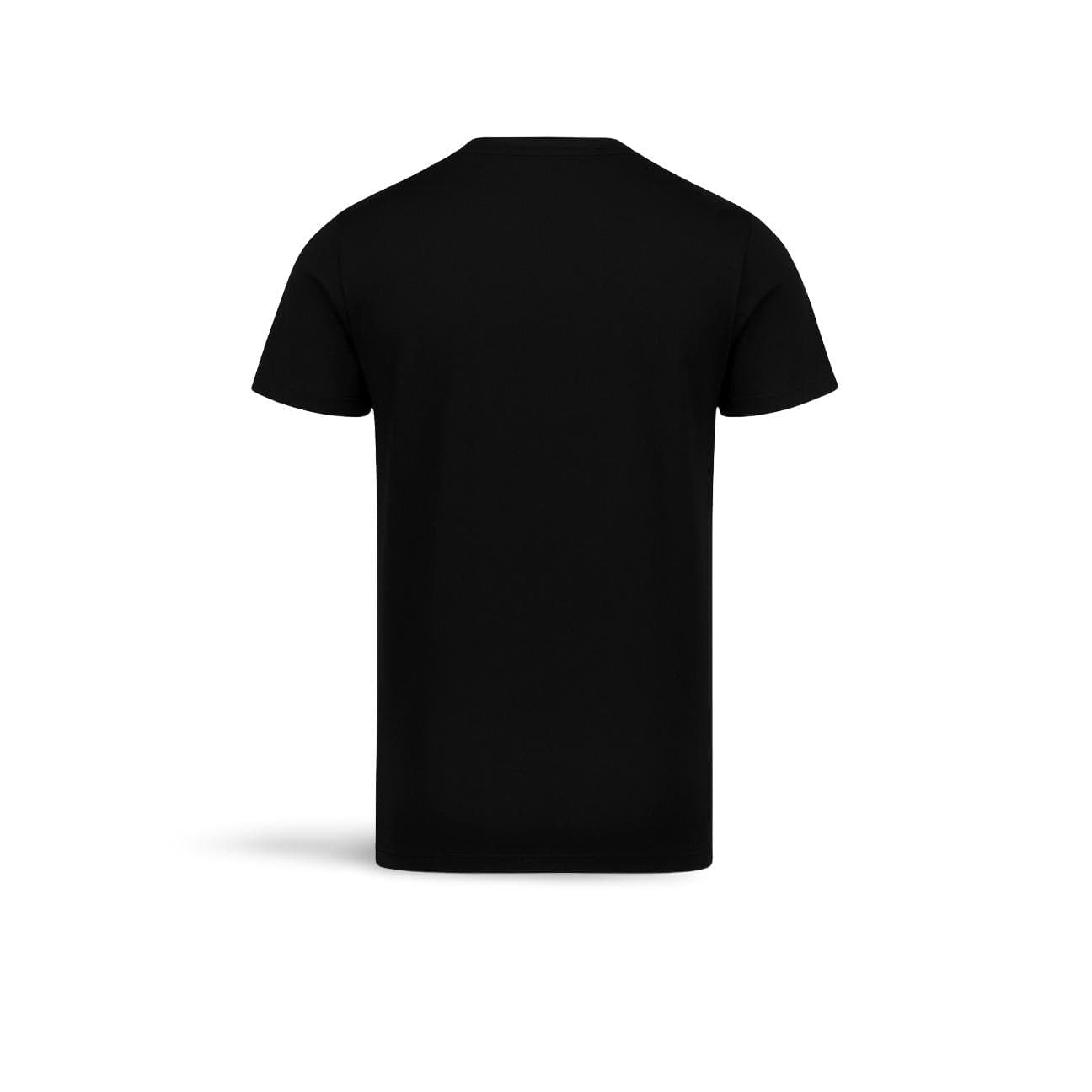 BL'KER T-Shirt uomo Casco Bay fiammata Nero