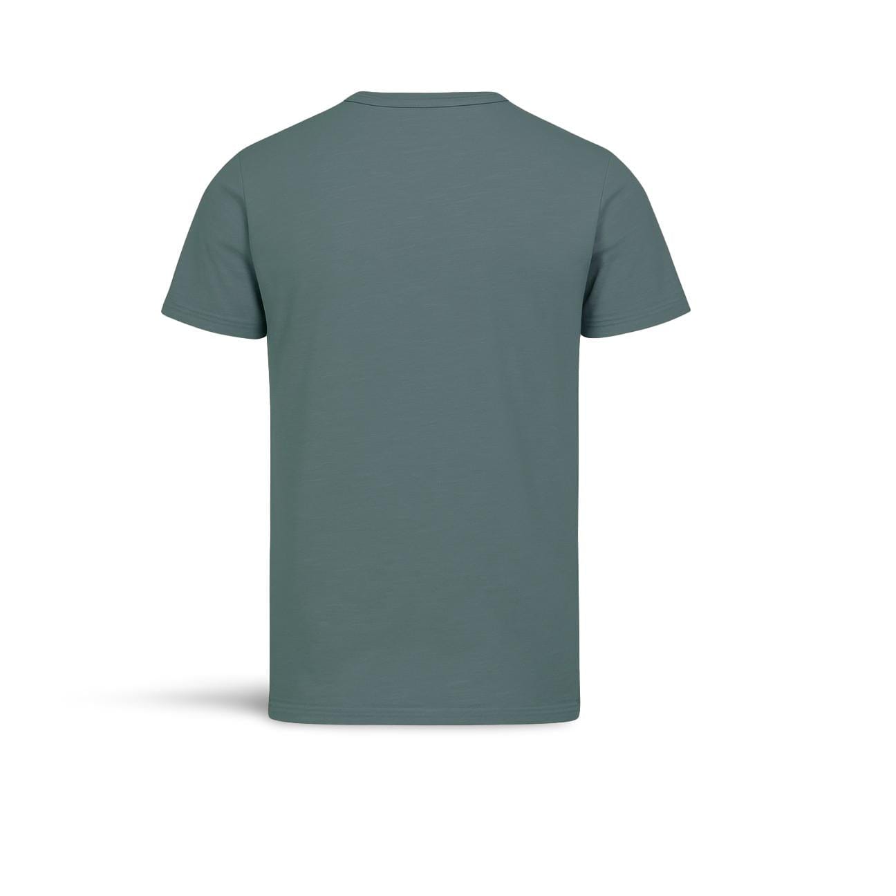 BL'KER T-Shirt uomo Casco Bay fiammata Sage