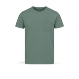 BL'KER T-Shirt uomo Casco Bay fiammata Sage