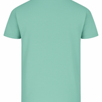 BL'KER T-Shirt uomo Casco Bay fiammata Turchese