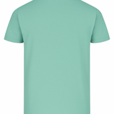 BL'KER T-Shirt uomo Casco Bay fiammata Turchese