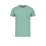 BL'KER T-Shirt uomo Casco Bay fiammata Turchese