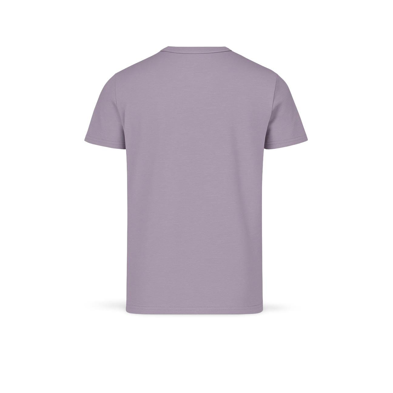 BL'KER T-Shirt uomo Casco Bay fiammata Violet