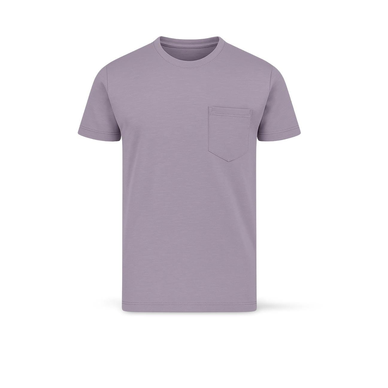 BL'KER T-Shirt uomo Casco Bay fiammata Violet