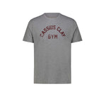BL'KER T-Shirt uomo con grafica Classius Clay Grey Melange