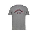BL'KER T-Shirt uomo con grafica Classius Clay Grey Melange