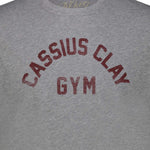 BL'KER T-Shirt uomo con grafica Classius Clay Grey Melange