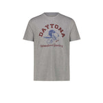 BL'KER T-Shirt uomo con grafica Daytona Snoopy  Grey Melange