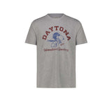 BL'KER T-Shirt uomo con grafica Daytona Snoopy  Grey Melange