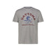 BL'KER T-Shirt uomo con grafica Daytona Snoopy  Grey Melange